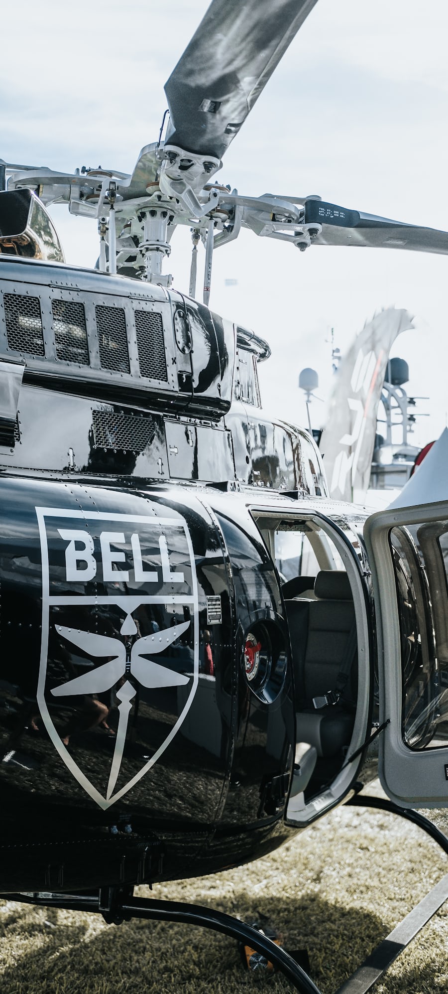 Helicóptero en plataforma